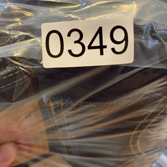 Levis 502 Jeans Mens 34x32 Blue Taper Stretch Denim Regular Fit Zip Fly New - Picture 14 of 14